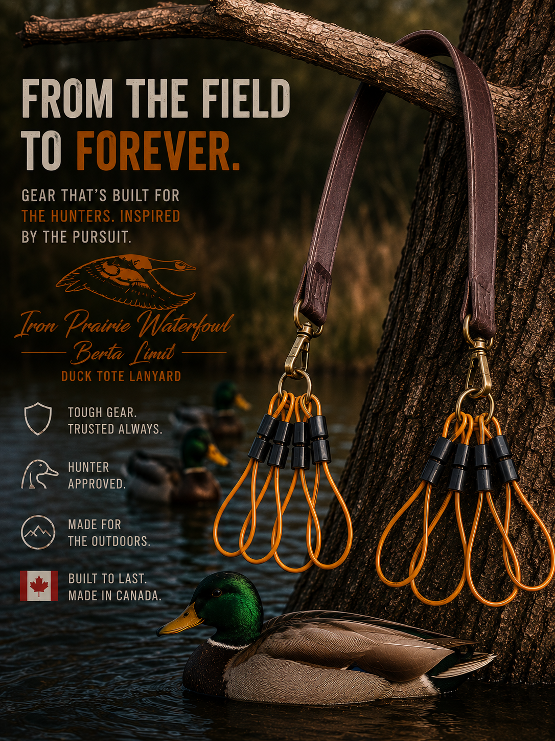 “Berta Limit” Duck Tote
