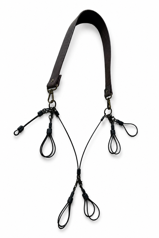 “Prairie Rig” Leather Lanyard